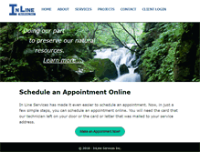 Tablet Screenshot of inlineservicesinc.com